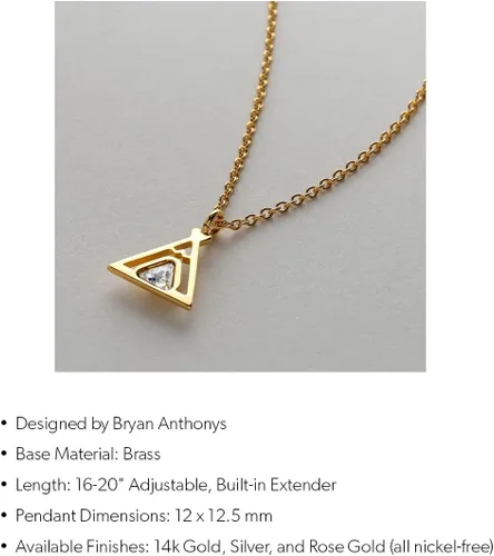 Miniatura 23 de Bryan Anthonys Collares y conjuntos con colgante en una variedad de estilos