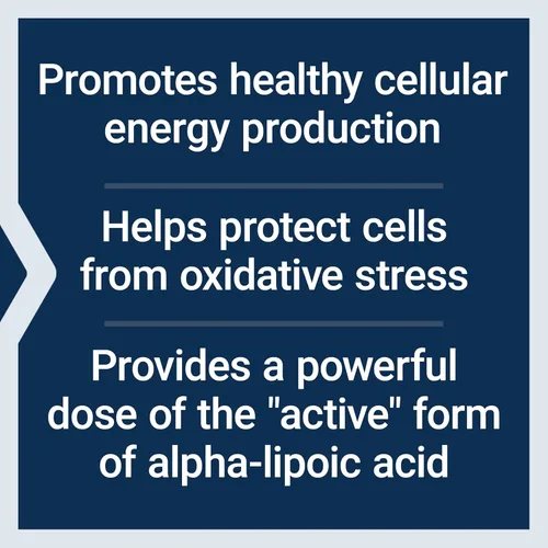 Miniatura 4 de Life Extension Ácido súper R-lipoico – Envejecimiento saludable, defensa del estrés oxidativo – con 240 mg de forma R activa de ácido R-lipoico
