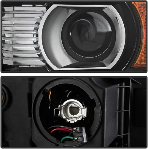Miniatura 4 de ACANII - Para 2014-2015 GMC Sierra 1500 15-19 2500 3500 HD camión sin OEM LED DRL proyector faros faros montaje