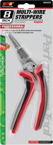 Miniatura 4 de Performance Tool W86505 - Herramienta eléctrica de múltiples cables de 8 pulgadas, corte, pela, engarza, gira y cizalla con facilidad