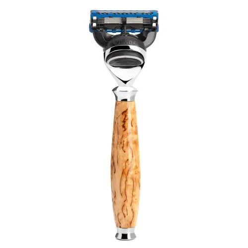 Miniatura 5 de Afeitado Mühle purista de afeitar (compatible con Gillette Fusion), color negro