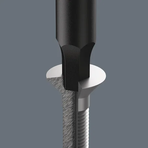 Miniatura 4 de WERA 05118062001 2054 Destornillador para tornillos hexagonales para aplicaciones electrónicas, 0.035 x 1.575 in
