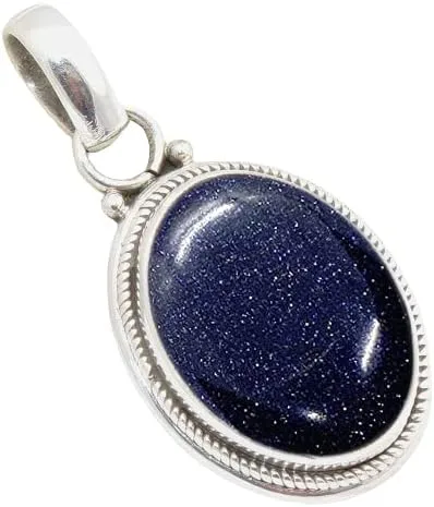 Miniatura 11 de Colgante de plata de ley 925 Joyería de plata hecha a mano para mujer, colgante de piedras preciosas naturales, regalo perfecto para ella