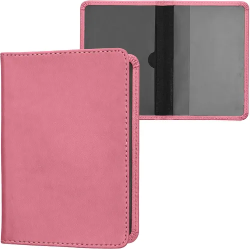 Miniatura 11 de kwmobile - Soporte para documentos del automóvil y tarjetas para documentos de vehículos y tarjetas, cuero sintético, color negro Menta