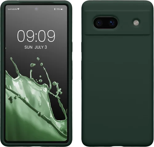 Miniatura 126 de kwmobile Funda Compatible con Google Pixel 6 Pro - Funda de Teléfono de Silicona TPU con Acabado Suave - Azul Caribe