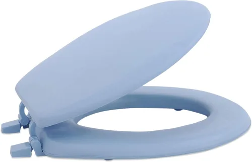 Miniatura 11 de Achim Home Furnishings TOVYSTBK04 Asiento estándar para baño de 17 pulgadas Fantasia, TOVYSTNY04 Azul marino