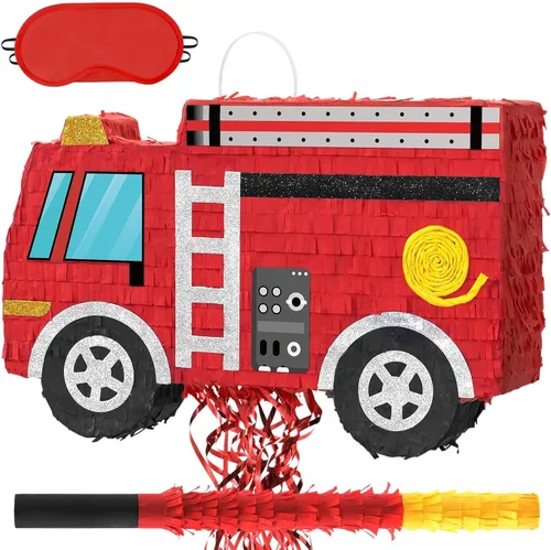 Miniatura 121 de WERNNSAI - Piñata de controlador de videojuegos, suministros para fiestas, paquete con venda y bate para niños, temática de juegos, fiesta