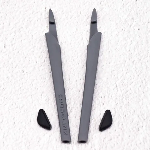 Miniatura 4 de AzulGris CompatibleReemplazo De Silicona Pierna Set Para Oakleys Crosslink Gafas De Sol Kit De Goma