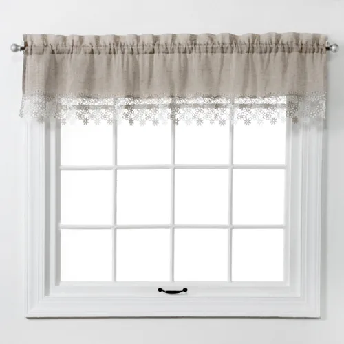 Miniatura 13 de RENAISSANCE HOME FASHION Par de cortinas Lillian, 56" X 36", Lino