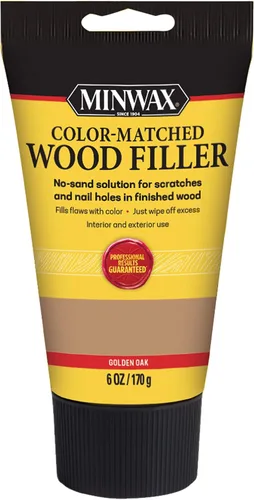 Minwax Relleno de madera a juego, roble dorado, 6 onzas