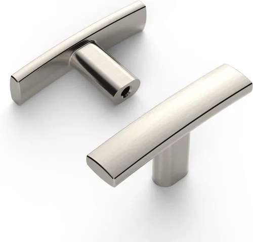 Miniatura 13 de Amerdeco - Paquete de 10 tiradores de oro cepillado de 3 pulgadas (76mm) para armarios de cocina, herrajes para gabinetes, tiradores de cocina
