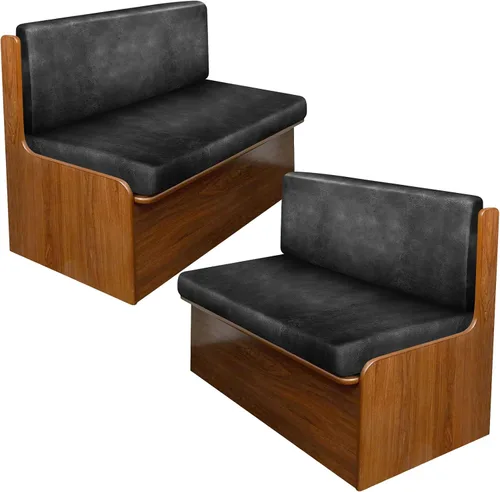 Miniatura 118 de Fundas de cojín tipo cuero para sofá, juego de fundas protectoras de muebles para sillón seccional, sofá biplaza de tela de elastano elástica