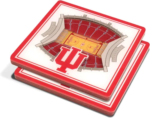 Miniatura 38 de YouTheFan NCAA - Posavasos con vista de estadio en 3D