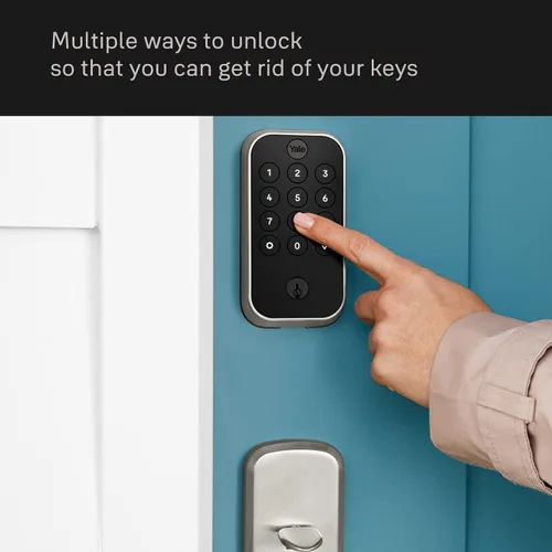 Miniatura 2 de Yale Teclado Assure Lock 2 con Bluetooth y palanca Valdosta en gamuza negra