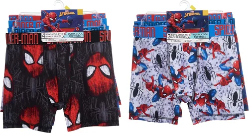 Miniatura 2 de Spiderman Boys' Boxer Brief Multipacks with Multiple Print Choices Available in Sizes 4, 6, 8, 10, and 12