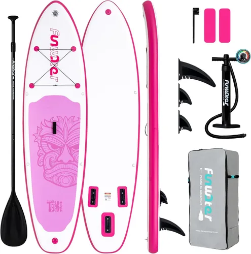 Miniatura 19 de FunWater Inflatable Ultra-Light Stand Up Paddle Board for All Skill Levels with Premium SUP Paddleboard Accessories,Non-Slip Comfort Deck for Youth