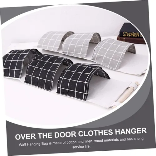 Miniatura 3 de Cabilock 3 bolsas de almacenamiento para la pared de la puerta, para juguetes, bolsillos de almacenamiento para colgar sobre la puerta, organizador