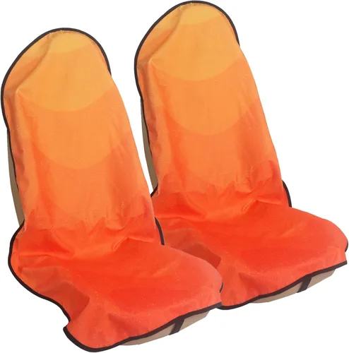 Miniatura 31 de Funda protectora de asiento de automóvil, para asientos delanteros, para entrenamiento de gimnasio, correr, nadar, playa y senderismo, impermeable