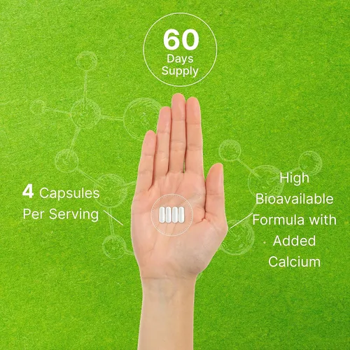 Miniatura 5 de Suplementos HMB ultra fuertes 3,000 mg por porción, 240 cápsulas Probado por terceros Apoya el crecimiento muscular, la retención y la masa