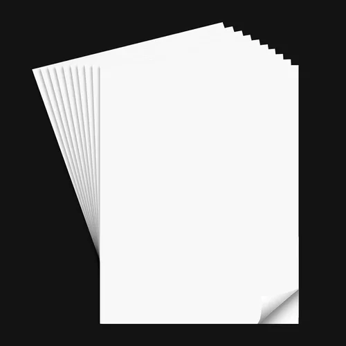 Miniatura 13 de MEARCOOH Hojas de Espuma Autoadhesivas, Blancas de 9x12 Pulgadas 2mm Papel de Espuma EVA Adhesivo para Manualidades Fabricación de Tarjetas Marcos