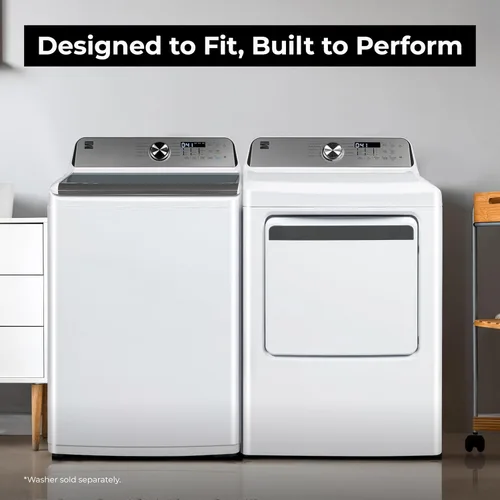 Miniatura 7 de Secadora eléctrica de carga frontal Kenmore de 7.0 pies cúbicos - con protector para reducir arrugas y estática - Secado con sensor inteligente