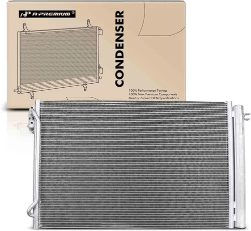 Miniatura 9 de A-Premium Condensador A/C compatible con BMW Serie 3 323i 325i 328i 330i, 325Ci 330Ci, 325xi 328xi 330xi, 128i, M3 M5 M6, X1 Z4