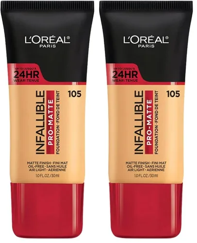 Miniatura 18 de L'Oreal Paris Infallible Pro Matte Foundation Light Beige Beige claro