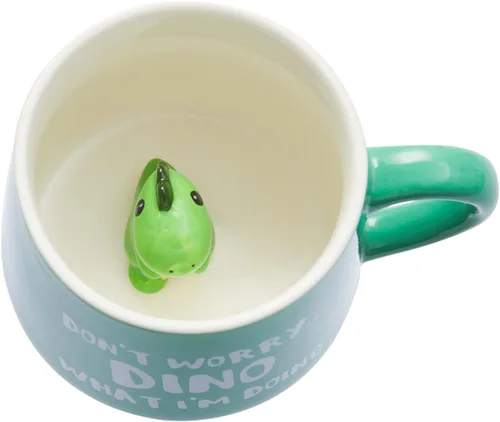 Miniatura 10 de Taza de cerámica con diseño de vaca para bebé, 12 onzas, bonita taza para Navidad, cumpleaños, regalo del día de San Valentín, regalos sorpresa