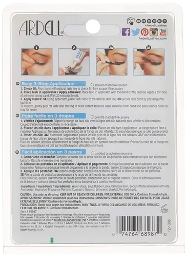 Miniatura 3 de Ardell Paquete Deluxe 105 con aplicador, #68987, 0.07 libras