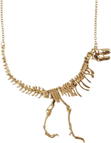 Jane Stone Collar vintage de dinosaurio con cuello corto, joyería de moda para mujeres y adolescentes