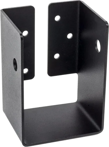 Miniatura 20 de Simpson Strong-Tie APLH24R Outdoor Accents ZMAX, colgador de vigas de luz negra para 2x4 áspero (paquete de 12)