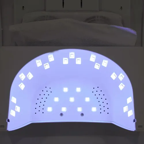 Miniatura 8 de Lámpara de uñas 5 en 1, con colector de polvo de uñas, máquina eléctrica multifuncional para taladro de uñas, almohada de reposo de manos, lámpara