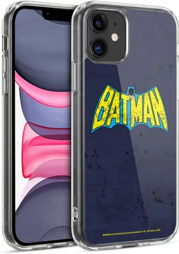 Miniatura 45 de Head Case Designs Funda de gel con licencia oficial de Batman DC Comics Bat Signal Logos [protección de grado militar] compatible con Apple iPhone 7