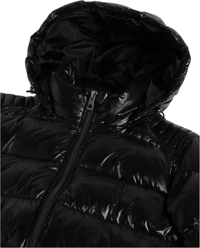 Miniatura 3 de GUESS Chaqueta acolchada de peso medio con capucha extraíble para hombre