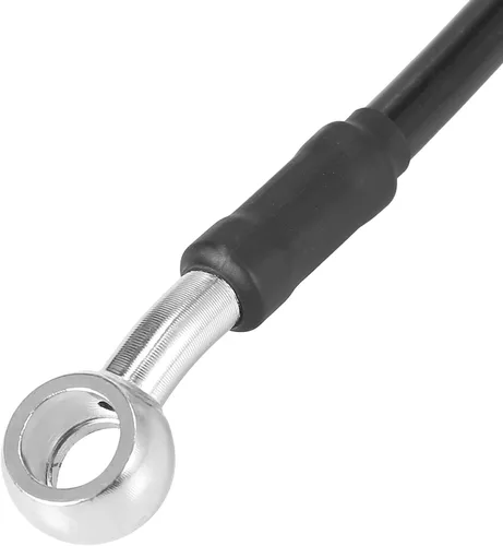Miniatura 6 de Motoforti Universal 40 cm 15.75" Manguera de Aceite para Freno y Embrague de Motocicleta, Tubo de Línea Hidráulica Reforzada, Acero Inoxidable Negro