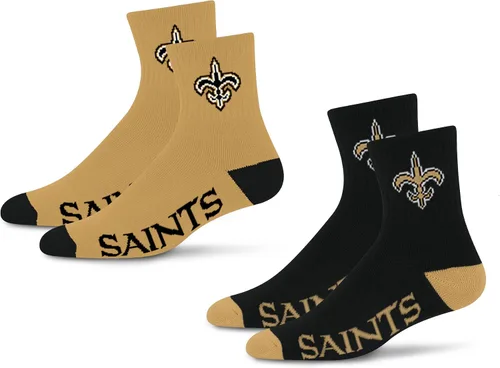 Miniatura 24 de For Bare Feet Calcetines quarter NFL unisex para adultos