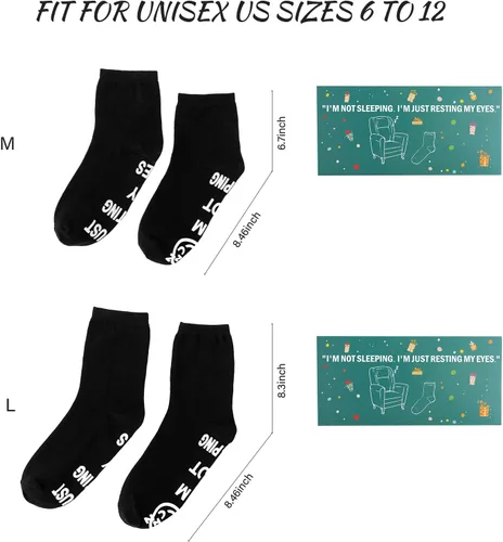 Miniatura 6 de Regalos para papá para Navidad, regalos de cumpleaños para papá, abuelo, marido de hija, ideas de regalo para el día del padre, calcetines divertidos