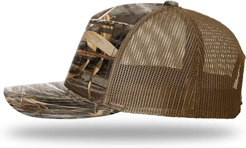 Miniatura 3 de Richardson 112FP & 112PFP Classic Fit Gorra de camionero ajustable de cinco paneles OSFM Paquetes a granel disponibles