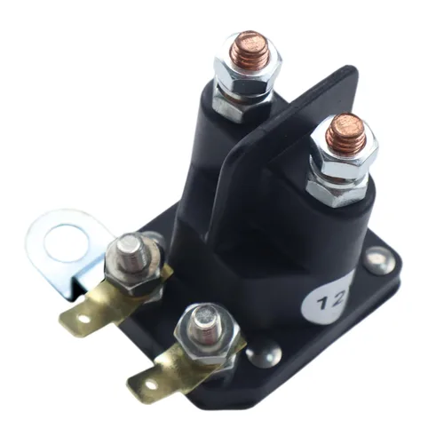 Relé solenoide de arranque MIU10981 782-1201-210-20 compatible con John Deere Tractor Lawn and Garden X300 X304 X320 X324 X360 Blade 44 Deck 42