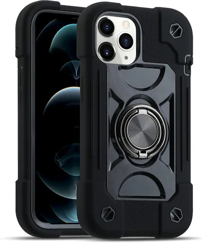 Miniatura 50 de MARKILL Funda compatible con iPhone Air de 6.5 pulgadas 2025 con soporte de anillo giratorio de 360 grados, protección contra caídas de grado