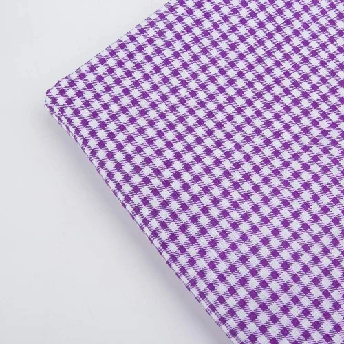 Miniatura 4 de 7 piezas de tela de algodón floral de 20.0 x 20.0 pulgadas, suministros para hacer máscaras, acolchado, retazos, tela de retazos, paquetes de Morado