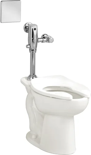 Miniatura 2 de American Standard Madera 1.0 1.6 gpf (3.8 6.0 Lpf) Altura de la silla Top Spud Elongated EverClean Bowl Menos Asiento