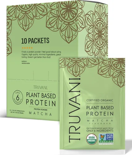 Miniatura 16 de TRUVANI – Polvo de proteína a base de plantas – Proteína orgánica certificada USDA en polvo, vegano, sin OMG, sin gluten