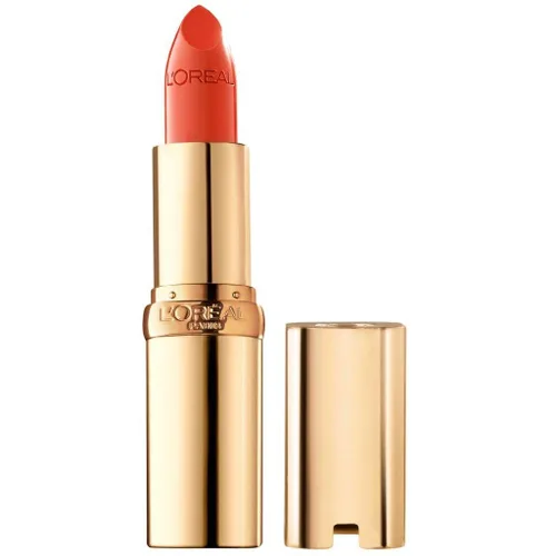 L'Oreal Paris Colour Riche Original - Lápiz labial cremoso e hidratante satinado con aceite de argán y vitamina E, volcánico, 1 unidad