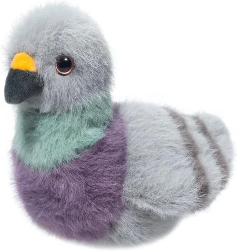 Miniatura 2 de Douglas Parker Pigeon Bird - Peluche suave de peluche, 7 pulgadas de largo