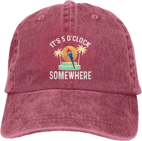 Miniatura 8 de Philysonic 5 Oclock Somewhere Hat It is 5 Oclock Somewhere Hat Gorra de béisbol para mujer, gorra de moda