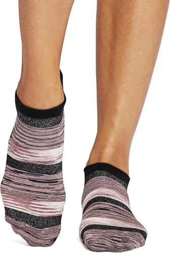 Miniatura 36 de TAVI - Calcetines de agarre inteligente para mujer, pilates, pantuflas, yoga y ballet, barre