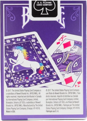 Miniatura 3 de Bicycle Juego de cartas de unicornio (paquete de 6)