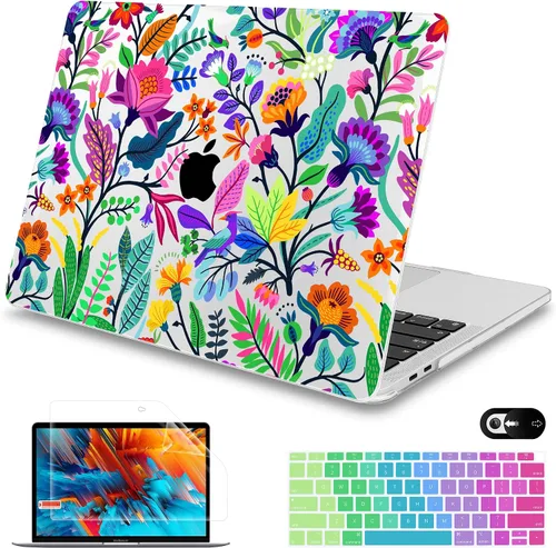 Mektron para MacBook Air 13 Funda A1466/A1369 (versión 2010-2017), Funda rígida de plástico con fijación a presión para MacBook Air de 13.3 pulgadas