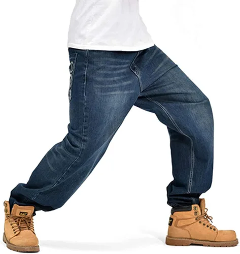 Miniatura 2 de Arlita pantalones vaqueros holgados para hombre con pierna recta